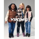 Viking Goretex vaikiški kedai su auliuku bordo